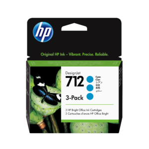 HP 712 3x29ml Cyan DesignJet Ink Cartridge