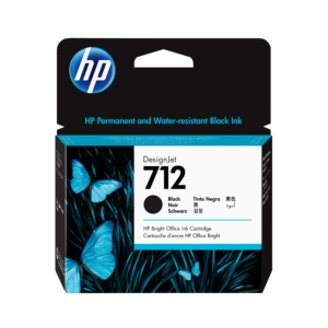 HP 712 80ml Black DesignJet Ink Cartridge
