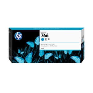 HP 766 300-ml Cyan De